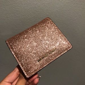 Sparkling Pink Flip Michael Kors Wallet